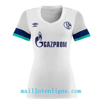 Maillot Schalke 04 Femmes Exterieur 2019 2020