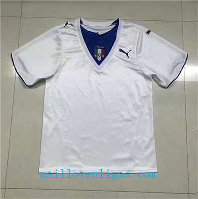 Maillot Retro Italie Blanc 2006