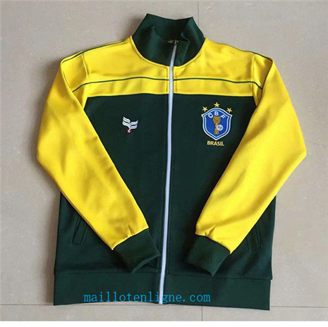 Maillot de Retro Brésil jacket 1982