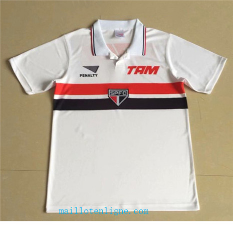 Maillot de Retro Sao Paulo Blanc 1994