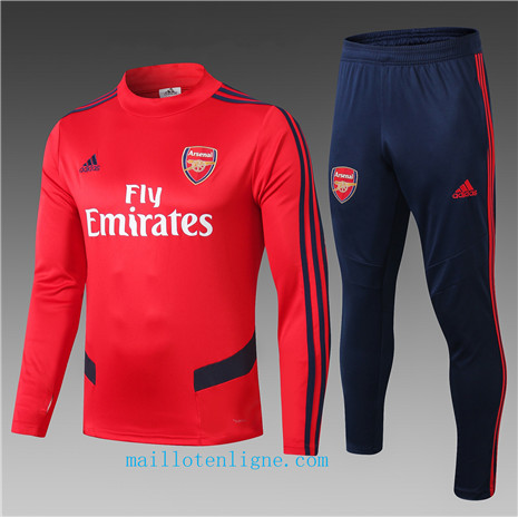 Ensemble foot Arsenal Fly Emirates Enfant Survetement Rouge 2019/2020