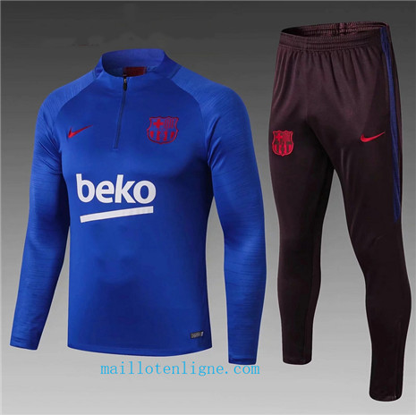 Ensemble foot Barcelone Enfant Survetement Bleu 2019/2020