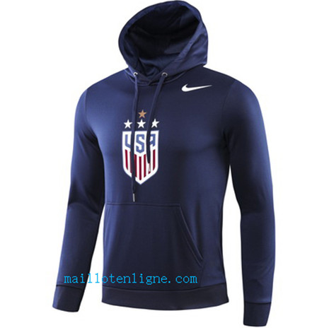 Sweat à Capuche Etats-Unis 2019/2020 Bleu Marine