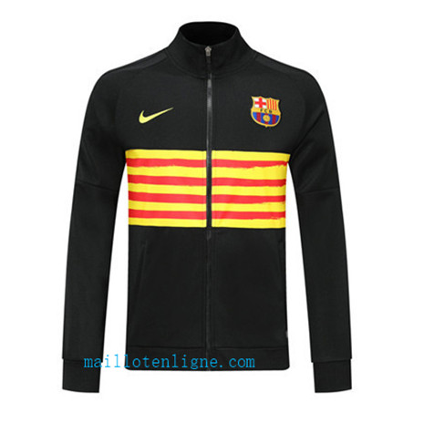 Veste foot Barcelone 2019/2020 Noir/Jaune