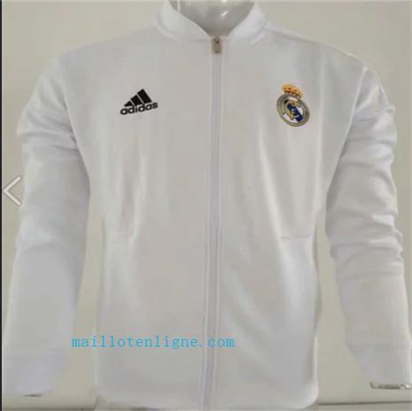 Veste foot Real Madrid 2019/2020 Blanc