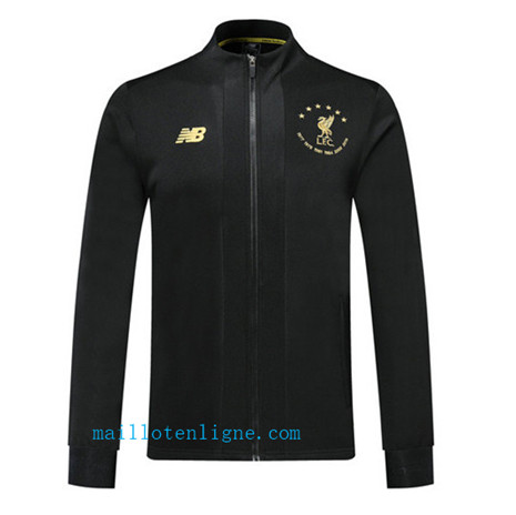 Veste foot Liverpool 2019/2020 6 étoiles Edition Commemorative Noir