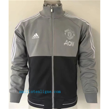 Veste foot Manchester United 2019/2020 Noir/Gris