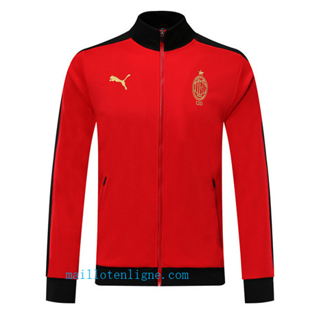 Veste foot AC Milan 2019/2020 Rouge/Noir