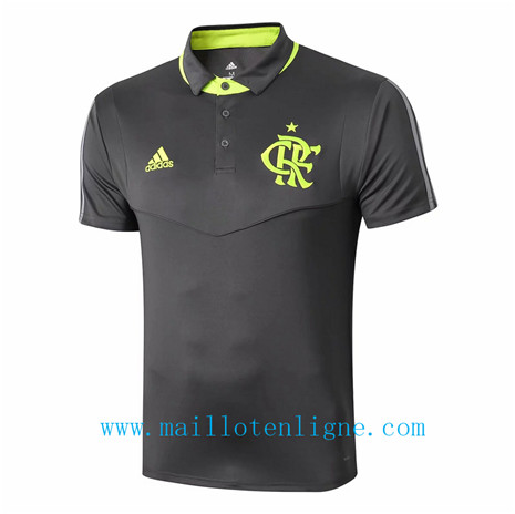 Maillot de foot Flamengo Pré-Match Noir/POLO 2019 2020