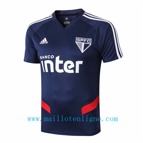 Maillot de foot Sao Paulo Pré-Match Bleu 2019 2020