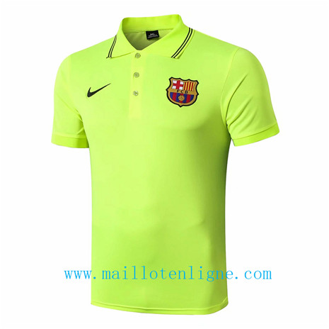 Maillot de foot Barcelone POLO Vert 2019 2020