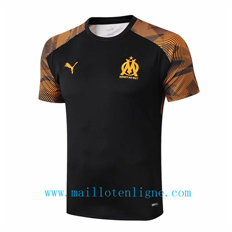 Maillot de foot Marseille Pré-Match Jaune/Noir 2019 2020