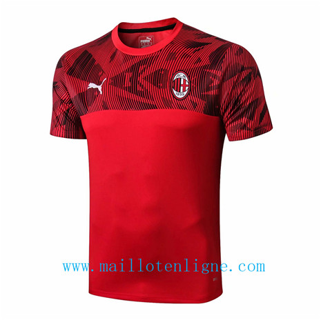 Maillot de foot AC Milan Pré-Match Rouge 2019 2020