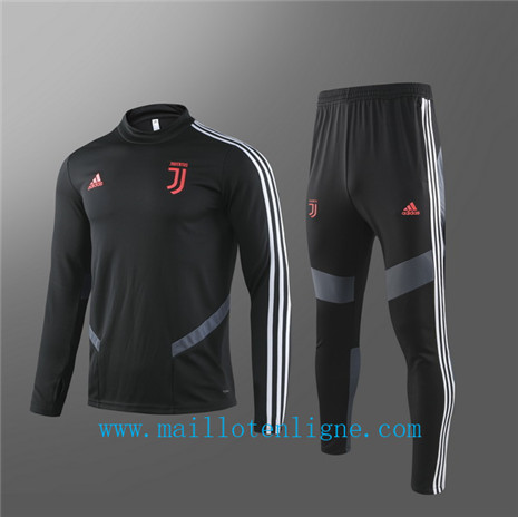 Ensemble foot Juventus Survetement Enfant Noir 2019 2020