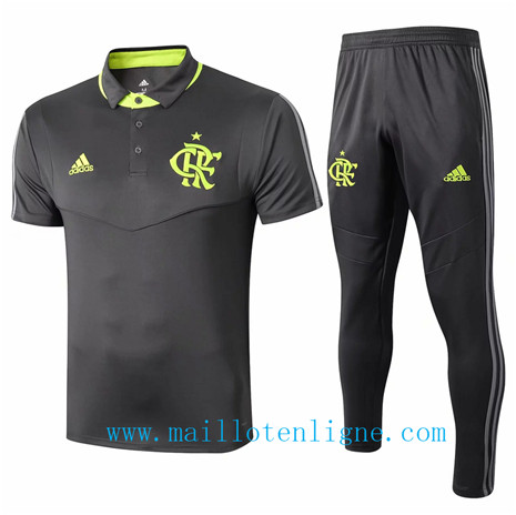 Maillot de foot Ensemble foot Flamengo POLO Entrainement Noir 20