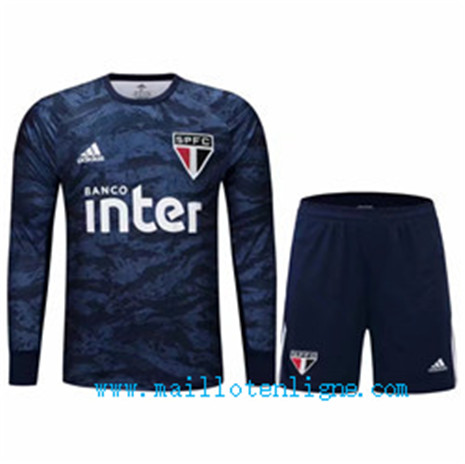 Maillot de foot Ensemble foot Sao Paulo Gardien de but Manche Lo