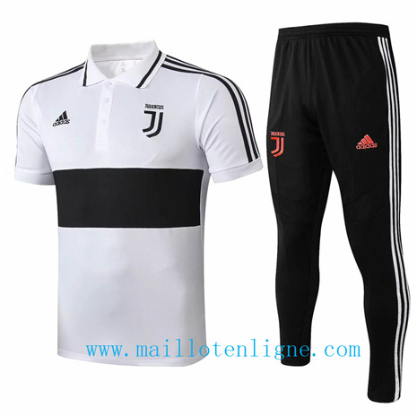 Maillot de foot Ensemble foot Juventus POLO Entrainement Blanc/N