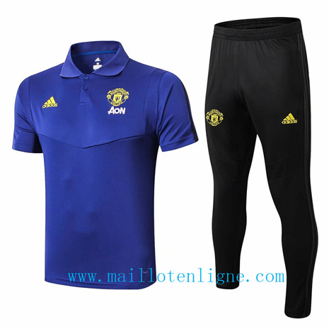 Maillot de foot Ensemble foot Manchester United POLO Entrainemen