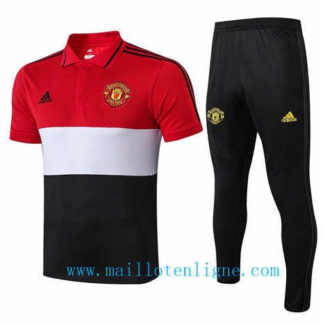 Maillot de foot Ensemble foot Manchester United POLO Entrainemen