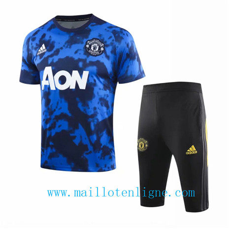 Maillot de foot Ensemble foot Manchester United Entrainement Ble