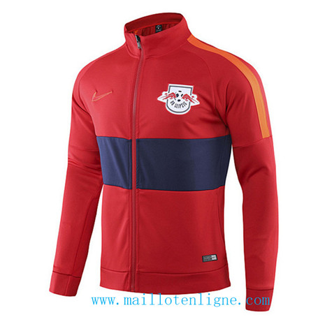 D207 Vestes foot Bull Leipzig Rouge/Bleu Marine 2019 2020