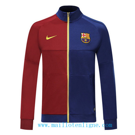 D213 Vestes foot Barcelone Bleu/Rouge 2019 2020