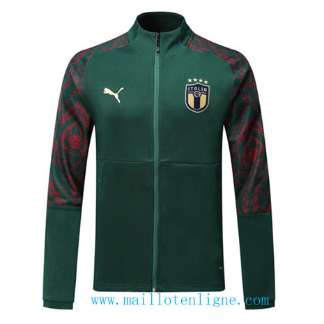 D237 Vestes foot Italie Vert 2019 2020