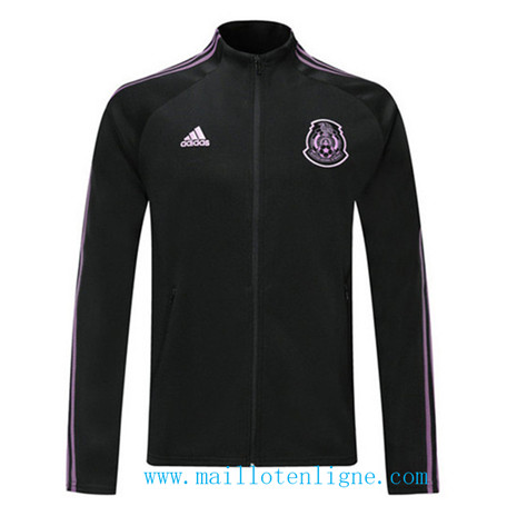 D238 Vestes foot Mexique Noir 2019 2020