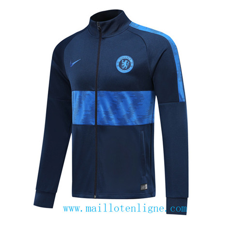 D247 Vestes foot Chelsea Bleu Marine 2019 2020