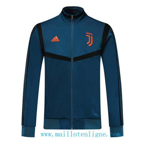 D278 Vestes foot Juventus Bleu/Noir 2019 2020