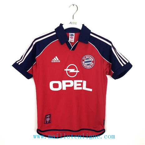 Maillot du Retro 2000-01 Bayern Munich Domicile champions league