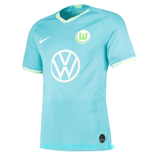 Maillot de foot Wolfsburg Exterieur Bleu 2019/2020