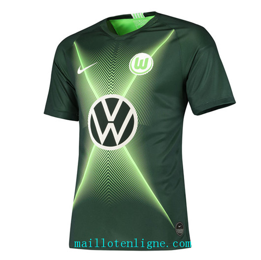 Maillot de foot Wolfsburg Domicile Vert 2019/2020