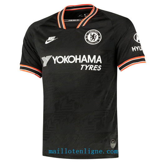 Maillot de foot Chelsea Third Noir 2019/2020