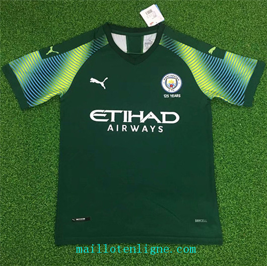 Maillot de foot Manchester City Goalkeeper Vert 2019/2020