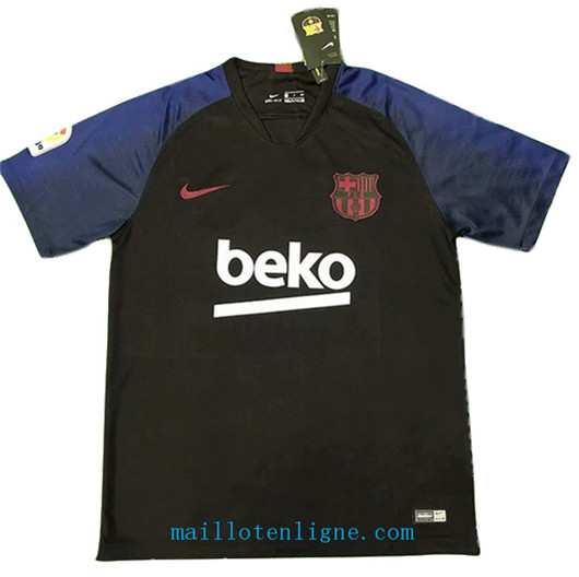 Maillot de foot Barcelone training Noir/Bleu 2019/2020