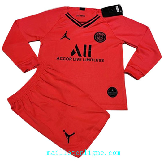 Maillot de foot PSG Enfant Exterieur Manche Longue 2019/2020