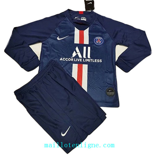 Maillot de foot PSG Enfant Domicile Manche Longue 2019/2020