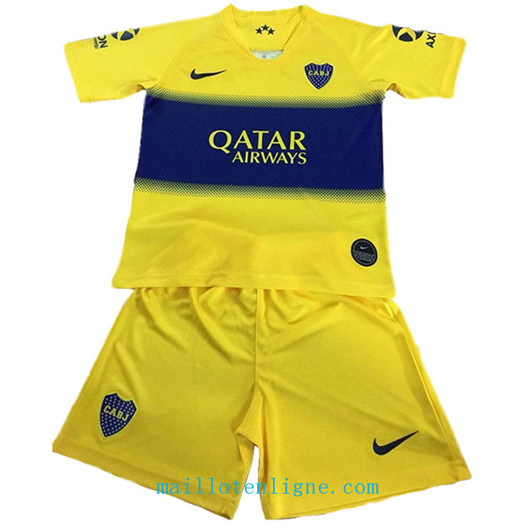 Maillot de foot Boca Juniors Enfant Jaune/Bleu 2019/2020