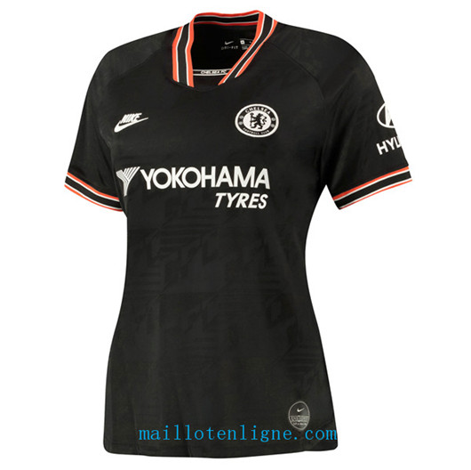 Maillot de foot Chelsea Femme Third Noir 2019/2020