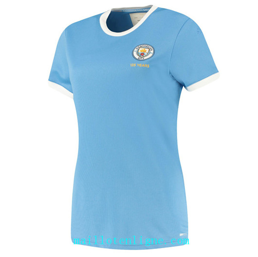 Maillot de foot Manchester City Femme 125 ans Anniversaire