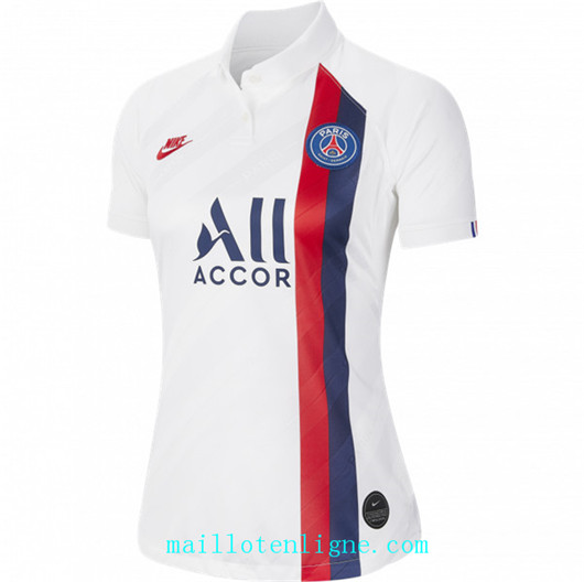 Maillot de foot PSG Femme Third Blanc 2019/2020