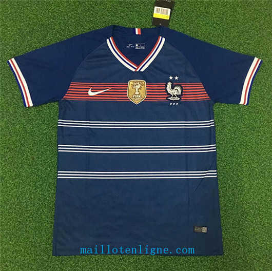 Maillot de foot France 2 Etoiles Retro 2019/2020