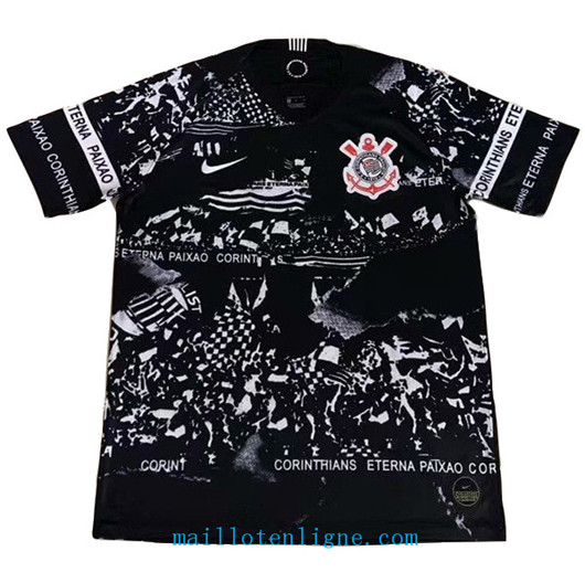 Maillot de foot Corinthiens Noir 2019/2020