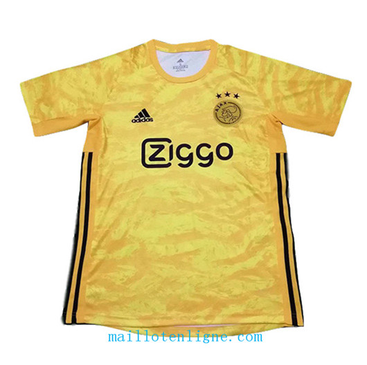 Maillot de foot Ajax goalkeepers Jaune 2019/2020