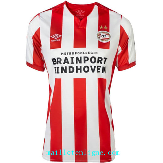 Maillot de foot PSV Eindhoven Domicile Rouge 2019/2020