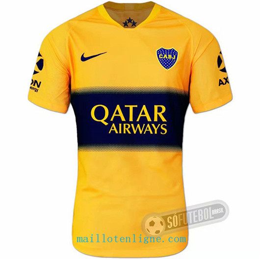 Maillot de foot Boca juniors Jaune 2019/2020