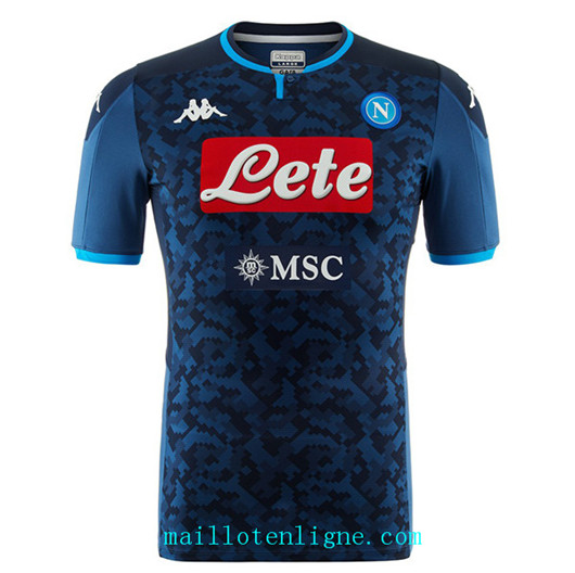 Maillot de foot Naples Goalkeeper Exterieur Bleu 2019/2020