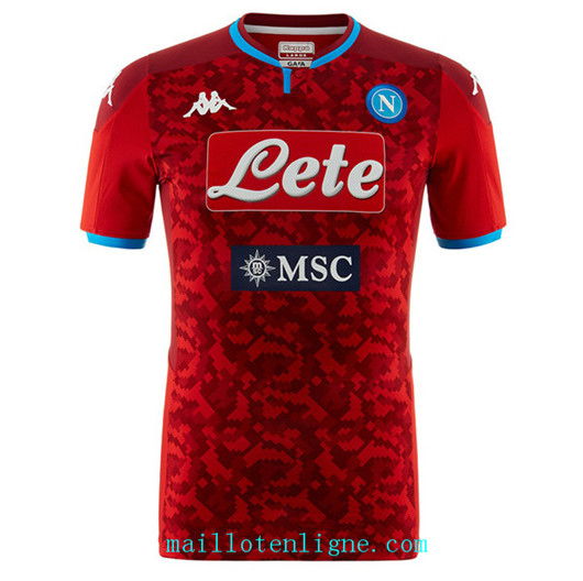 Maillot de foot Naples Goalkeeper Domicile Rouge 2019/2020