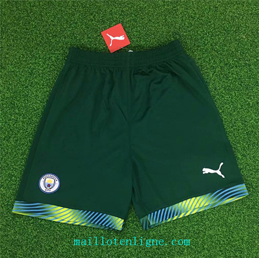 Maillot de foot Short Manchester City Goalkeeper Vert 2019/2020